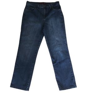 Gloria Vanderbilt Amanda Denim Blue Jeans Size 8 Short